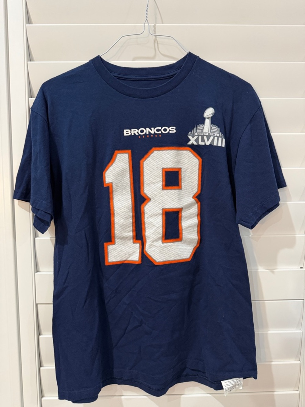 Superbowl XLVIII Manning T-Shirt-L